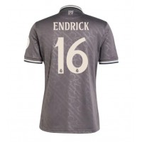 Camiseta Real Madrid Endrick #16 Tercera Equipación 2024-25 manga corta